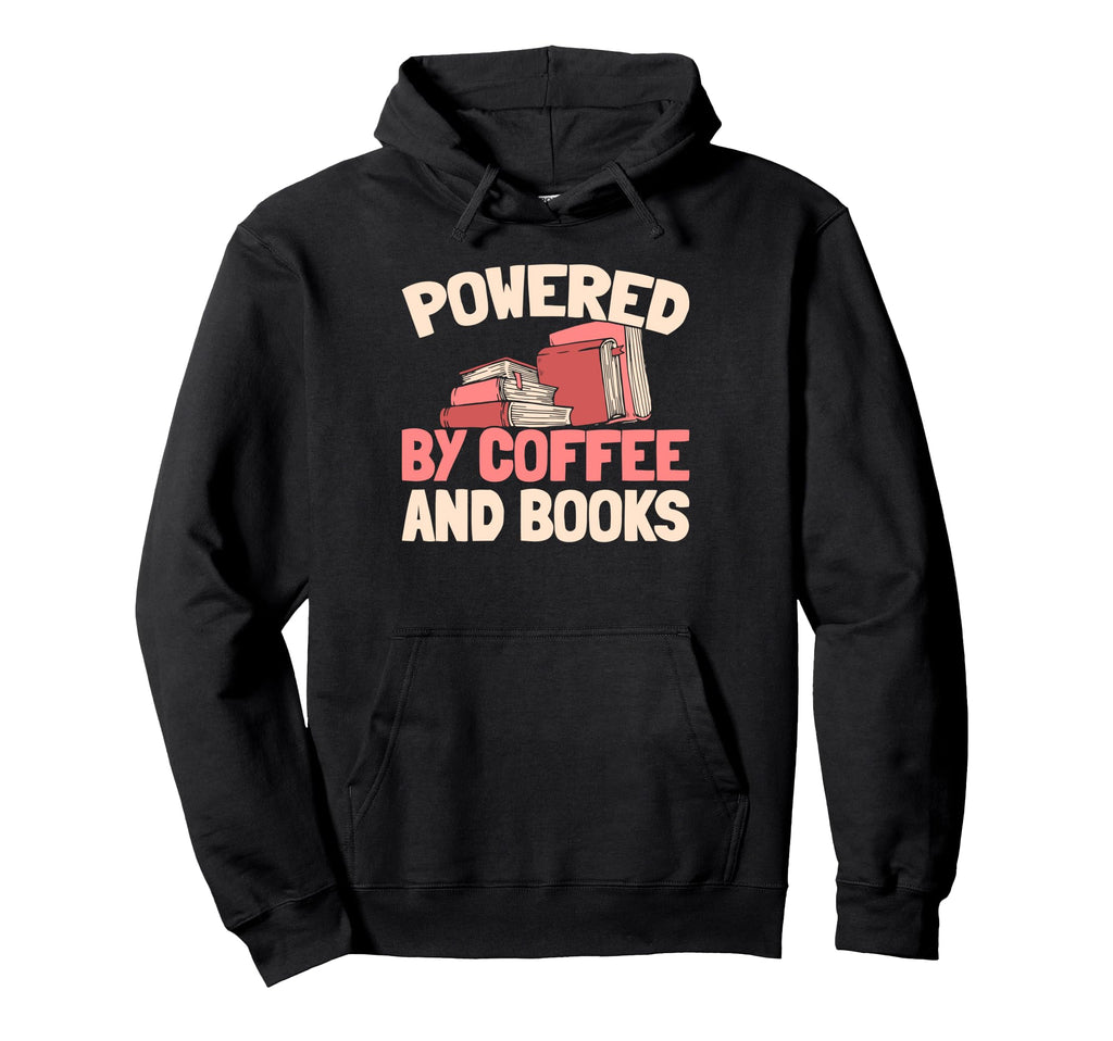 Librarian Library Books Bookworm Coffee Hoodie - Unique Graphic Unisex - T-Shirt, Sweatshirt, Hoodie