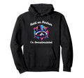 Hold Partner Im Overstimulated Hoodie - Casual Everyday Wear for Adults - T-Shirt, Sweatshirt, Hoodie
