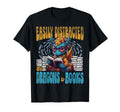 Easily Distracted Dragons And Books T-Shirt - Streetwear Style Men Women - T-Shirt, Sweatshirt, Hoodie
