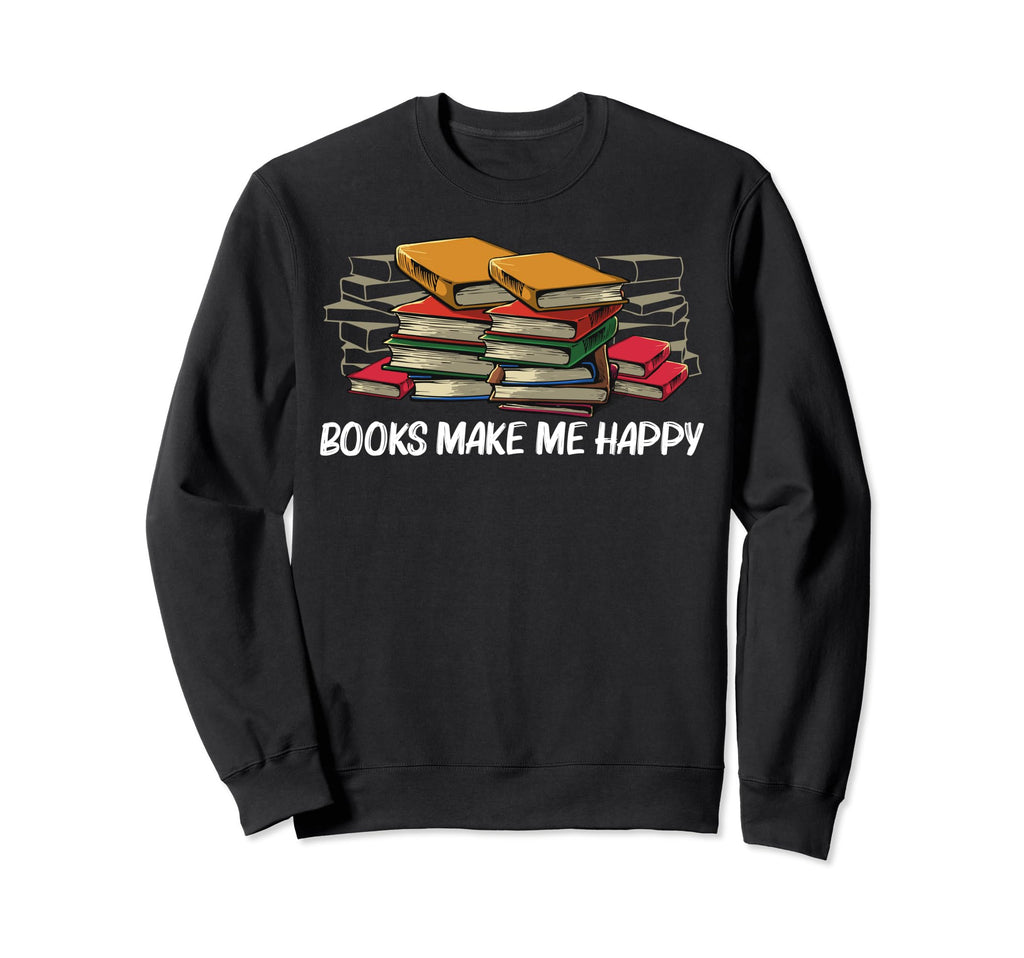 Funny Bookworm Art Book Reading Lover Sweatshirt - Trendy Graphic Unisex - T-Shirt, Sweatshirt, Hoodie