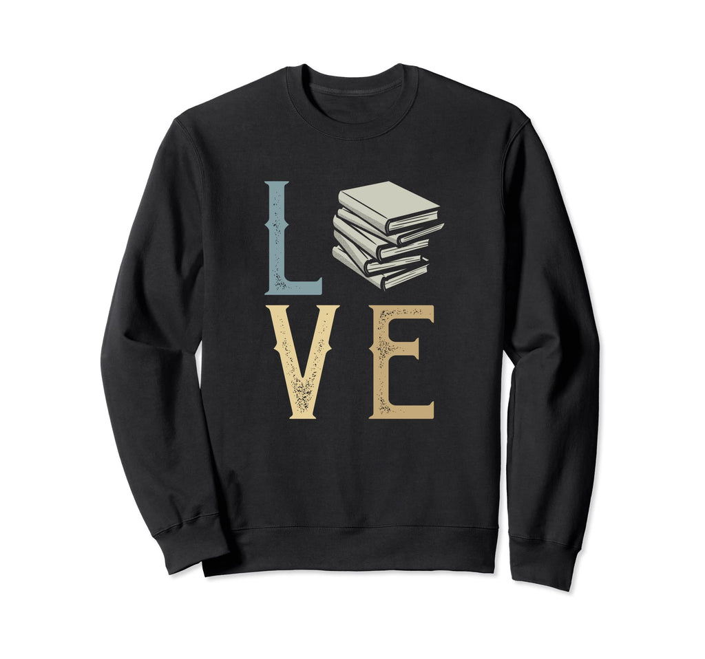 Ah Funny Reader Book Bookstore Lovers Sweatshirt - Graphic Print Men Women - T-Shirt, Sweatshirt, Hoodie