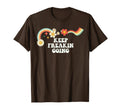 Groovy Script Funny Keep Freakin Going T-Shirt - Graphic Print for Adults - T-Shirt, Sweatshirt, Hoodie