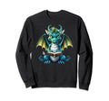 Chinese Year Dragon Dragon Books Sweatshirt - Trendy Graphic for Adults - T-Shirt, Sweatshirt, Hoodie