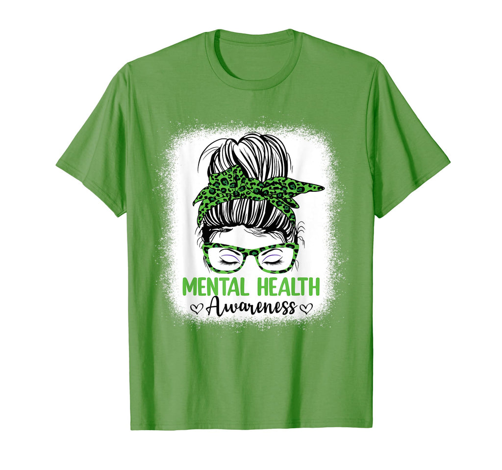 Rainbow May I Wear Green Mental Health T-Shirt - Minimalist Print Unisex - T-Shirt, Sweatshirt, Hoodie