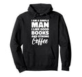 Simple Like Good Books And Strong Coffee Hoodie - Aesthetic Graphic Unisex - T-Shirt, Sweatshirt, Hoodie
