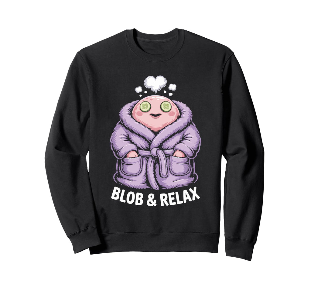 Blobfish Self Care Sweatshirt - Streetwear Style Men Women - T-Shirt, Sweatshirt, Hoodie