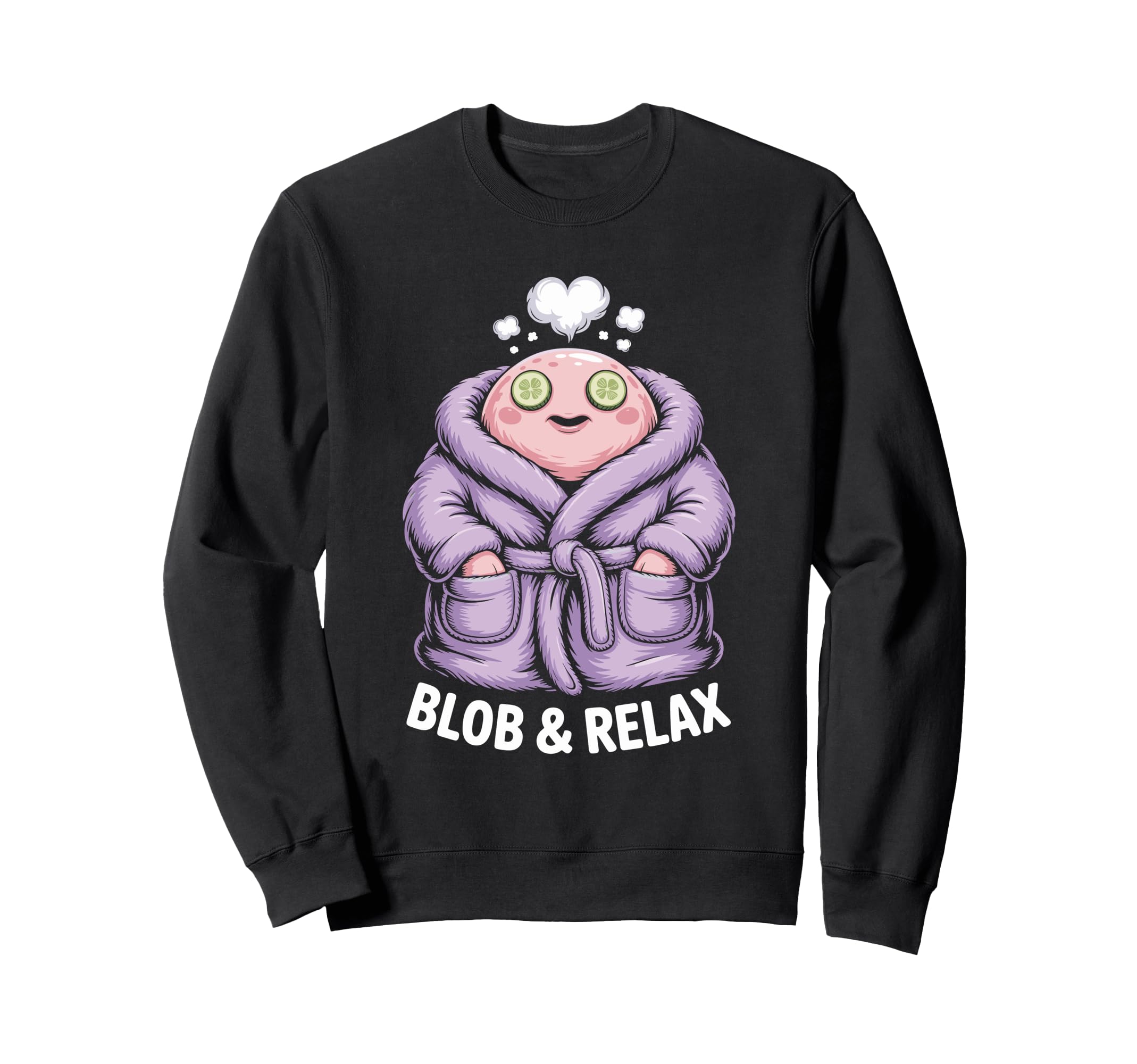 Blobfish Self Care Sweatshirt - Streetwear Style Men Women - T-Shirt, Sweatshirt, Hoodie