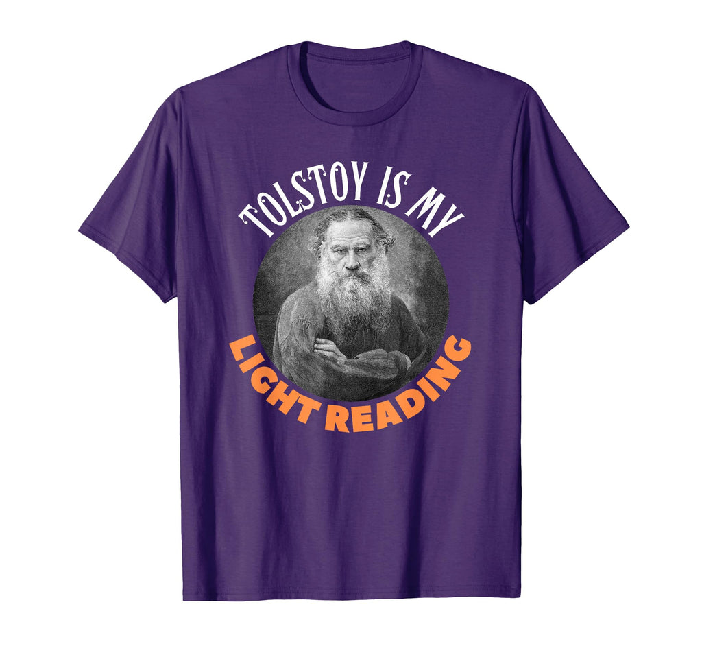 Funny Leo Tolstoy Russian Literature T-Shirt - Unique Graphic for Adults - T-Shirt, Sweatshirt, Hoodie