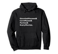 Haunted Houses Corn Mazes Parties Scary Hoodie - Aesthetic Graphic Unisex - T-Shirt, Sweatshirt, Hoodie