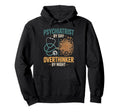 Psychiatrist Day Overthinker Night Hoodie - Minimalist Print for Adults - T-Shirt, Sweatshirt, Hoodie