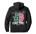 End Stigma Mental Health Matters Hoodie - Casual Everyday Wear Unisex - T-Shirt, Sweatshirt, Hoodie
