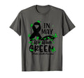 Mental Health Matters We Wear Green T-Shirt - Novelty Apparel Unisex - T-Shirt, Sweatshirt, Hoodie