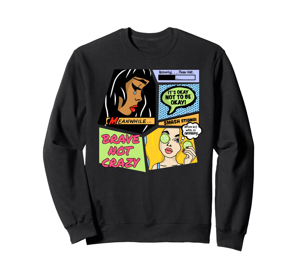 Neurodivergent Neurospicy Comic Sweatshirt - Trendy Graphic for Adults - T-Shirt, Sweatshirt, Hoodie