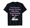 Bibliophile Romance Book Genre T-Shirt - Graphic Print for Adults - T-Shirt, Sweatshirt, Hoodie