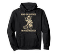 Hold Partner Im Overstimulated Hoodie - Unique Graphic Men Women - T-Shirt, Sweatshirt, Hoodie