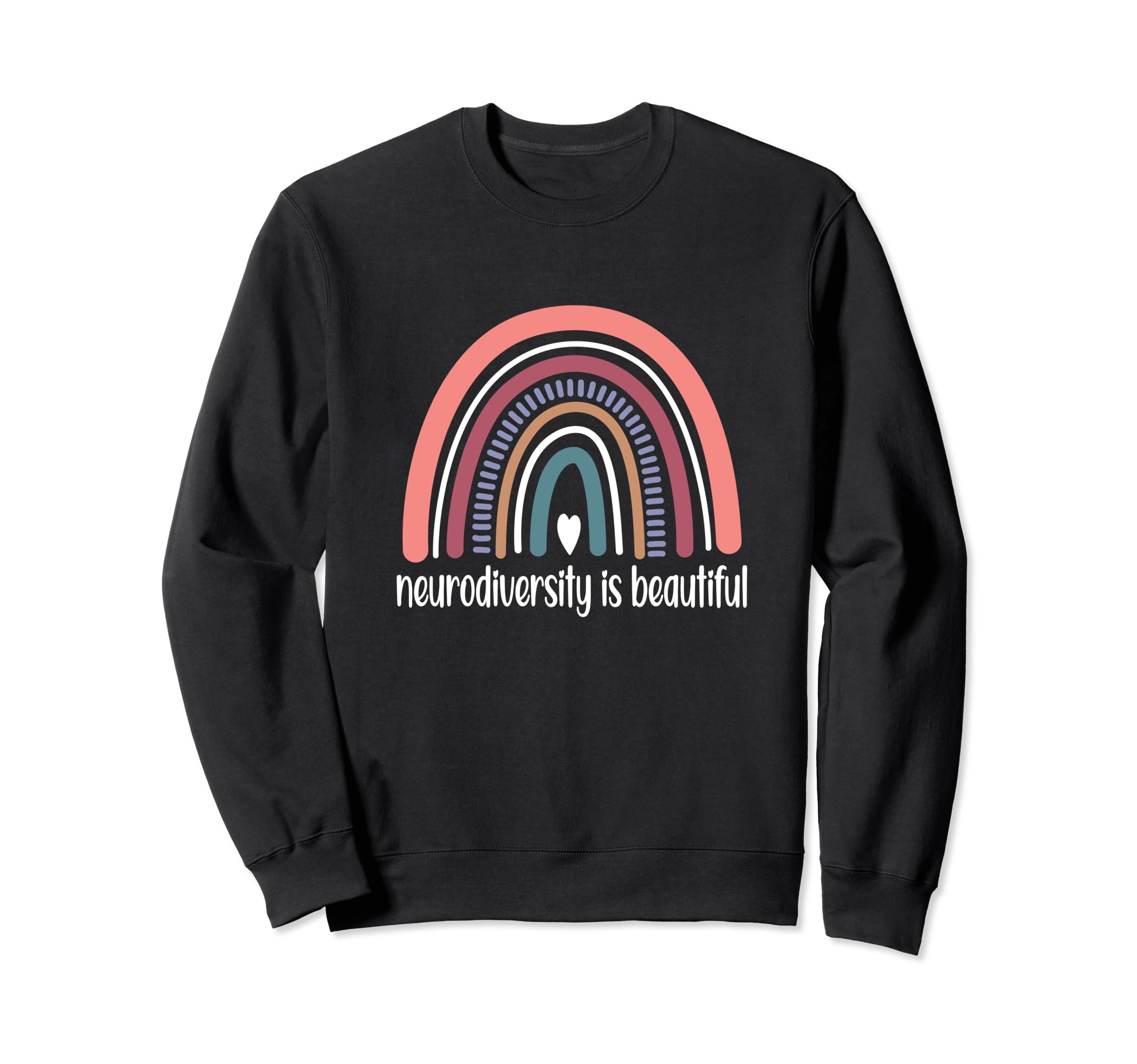 Neurodiversity Is Beautiful Autism Sweatshirt - Trendy Graphic for Adults - T-Shirt, Sweatshirt, Hoodie
