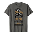 Progress Over Perfection Messy Bun Hair T-Shirt - Unique Graphic Unisex - T-Shirt, Sweatshirt, Hoodie