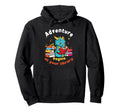 Adventure Begins Your Library Love Hoodie - Streetwear Style for Adults - T-Shirt, Sweatshirt, Hoodie