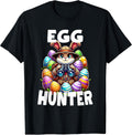 Egg Hunt Squad Shirt Hunting Season Easter Day Unisex T-shirt, Sweatshirt, Hoodie, Long Sleeve Tee - T-Shirt, Sweatshirt, Hoodie