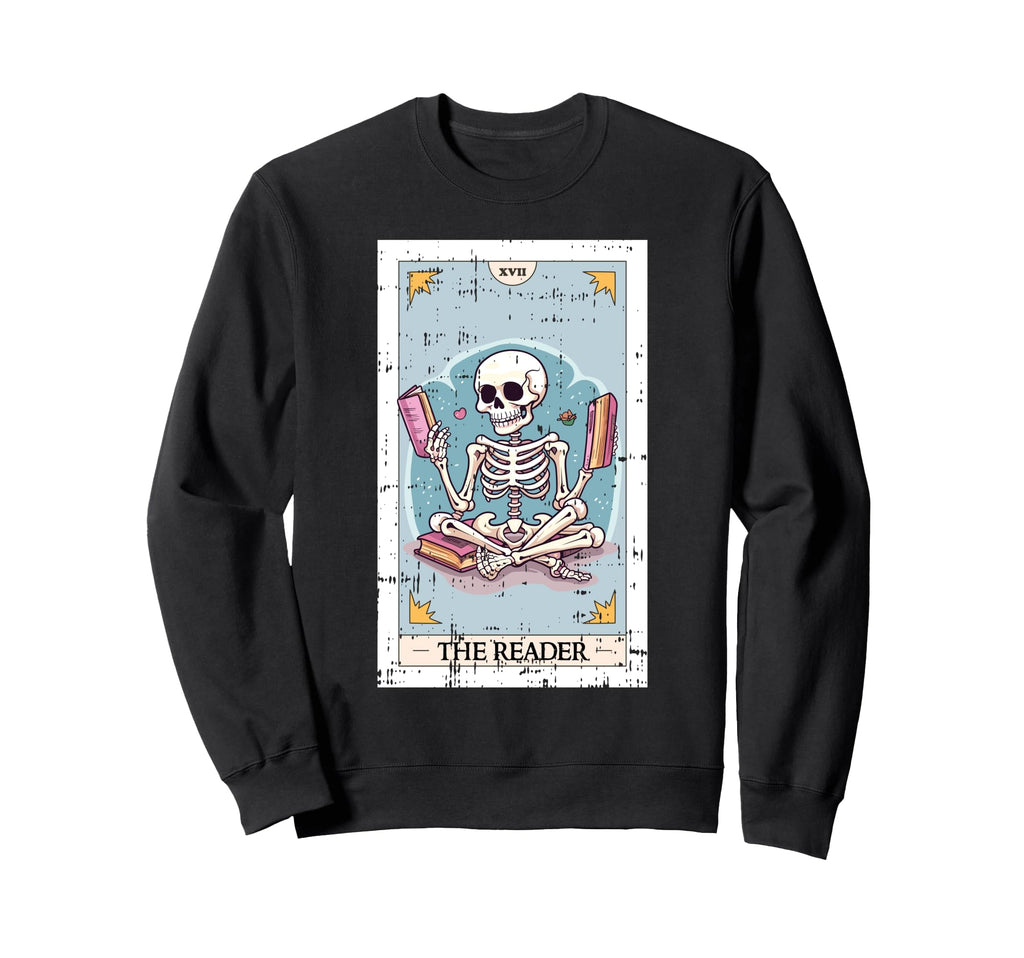 Reader Reading Book Lover Sweatshirt - Custom Art Print for Adults - T-Shirt, Sweatshirt, Hoodie