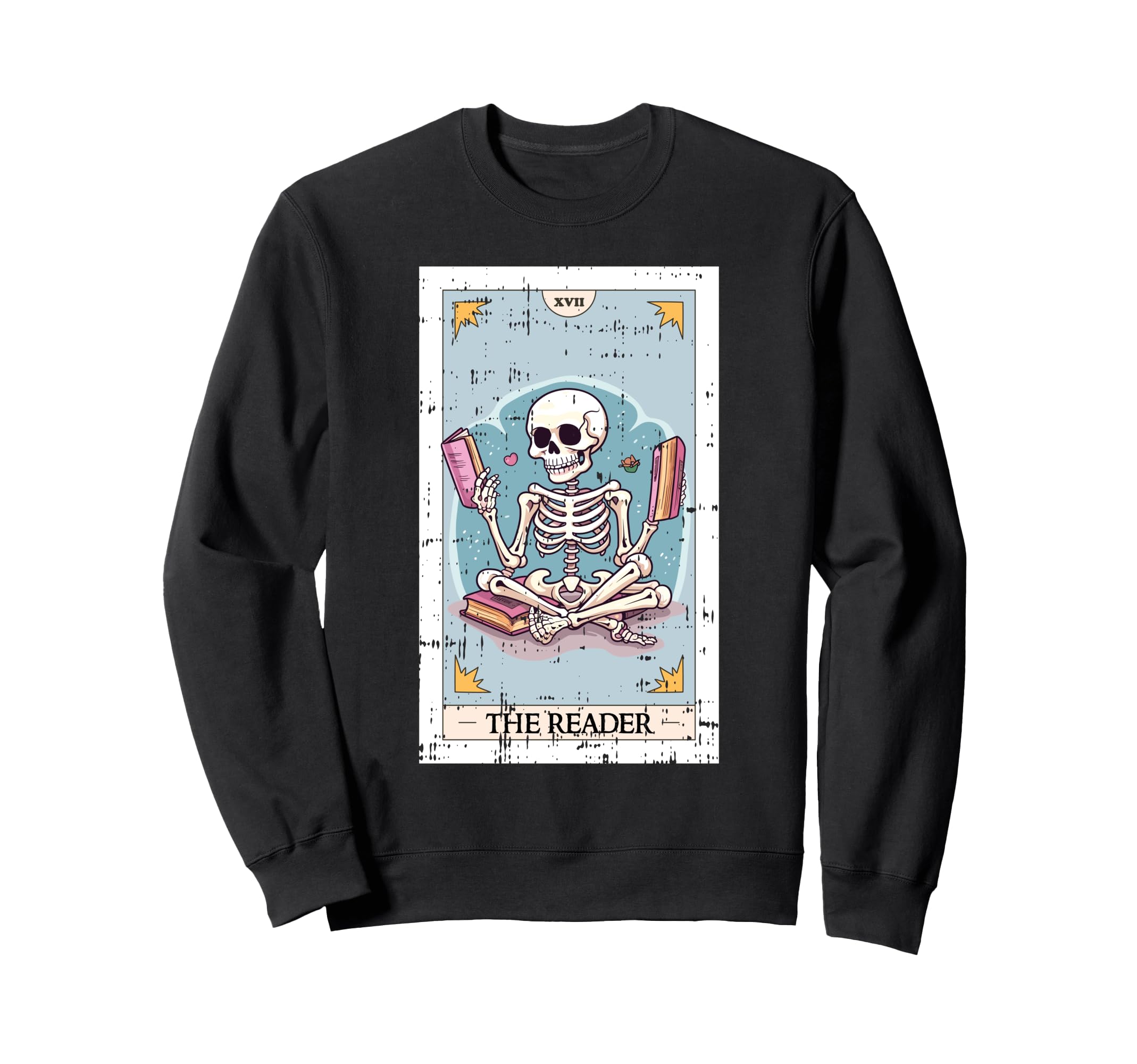 Reader Reading Book Lover Sweatshirt - Custom Art Print for Adults - T-Shirt, Sweatshirt, Hoodie