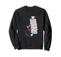 Dragon Books And Coffee Fantasy Reading Sweatshirt - Graphic Print Unisex - T-Shirt, Sweatshirt, Hoodie