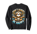 Zen Sloth Meditation Mantra Sweatshirt - Fun Novelty Design for Adults - T-Shirt, Sweatshirt, Hoodie