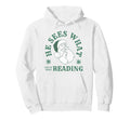 He Sees What Youve Been Reading Santa Hoodie - Aesthetic Graphic Men Women - T-Shirt, Sweatshirt, Hoodie