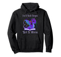 Im Book Dragon Not Worm Funny Dragon Hoodie - Unique Graphic for Adults - T-Shirt, Sweatshirt, Hoodie