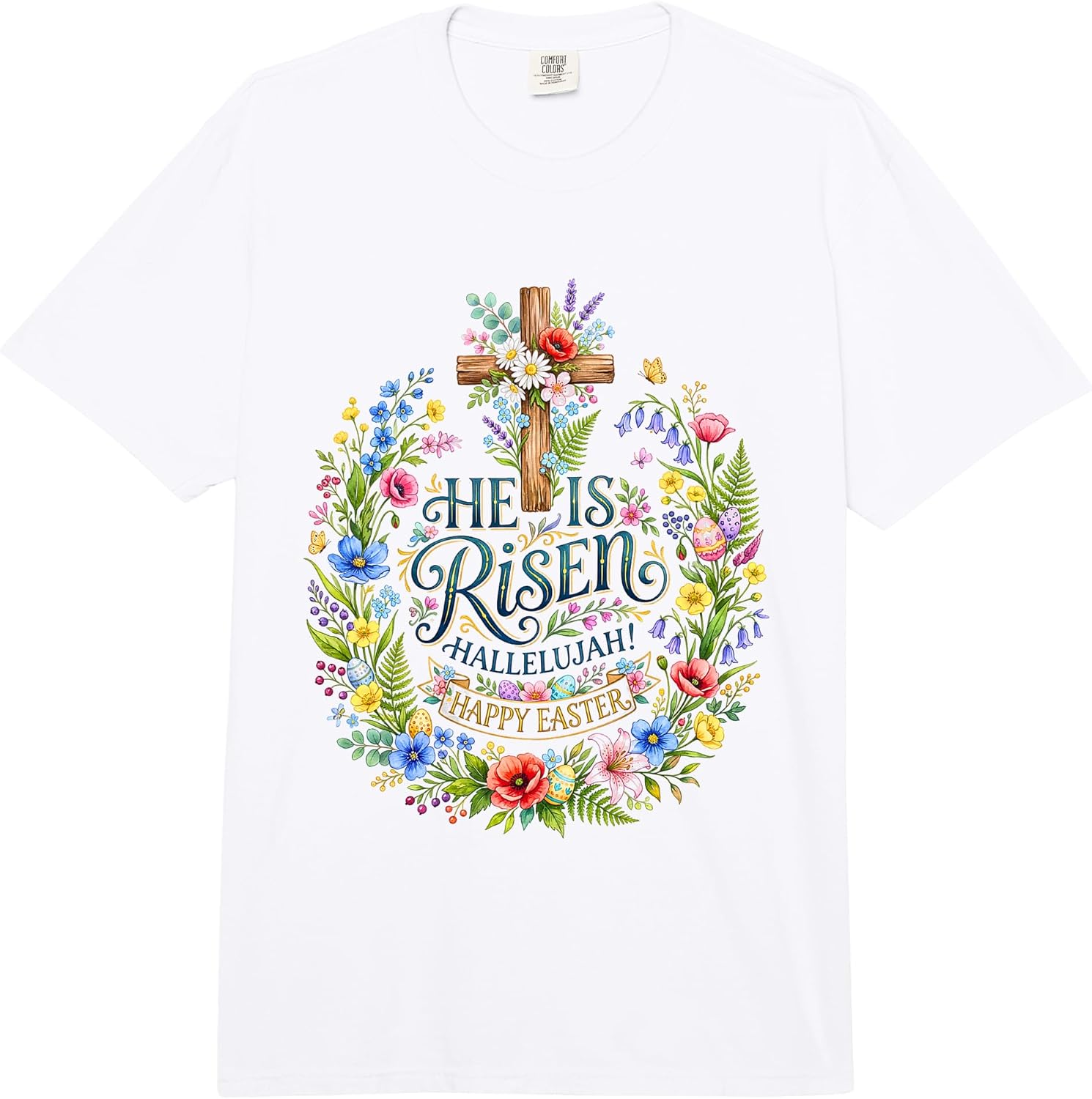 Jesus Easter Resurrection Christian Faith Merch Unisex T-shirt, Sweatshirt, Hoodie, Long Sleeve Tee - T-Shirt, Sweatshirt, Hoodie