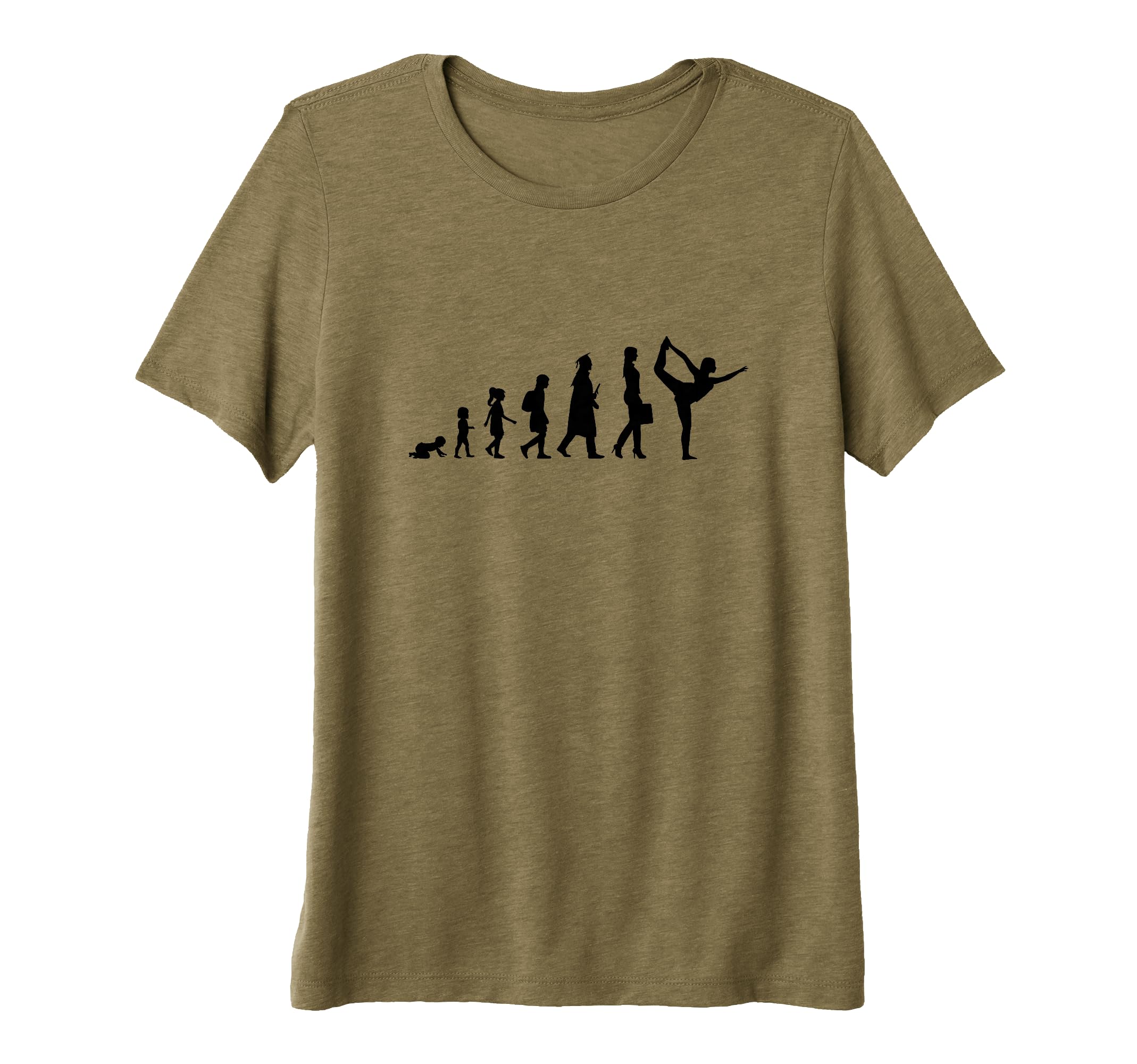 Womens Yogini Evolution Mindfulness T-Shirt - Streetwear Style Men Women - T-Shirt, Sweatshirt, Hoodie