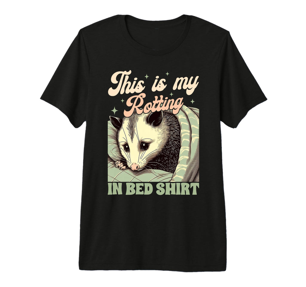 Anxiety Mental Health Opossum This Is My T-Shirt - Minimalist Print Unisex - T-Shirt, Sweatshirt, Hoodie