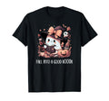Fall Into Good Book Ghost Reading Lovers T-Shirt - Minimalist Print Unisex - T-Shirt, Sweatshirt, Hoodie