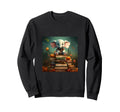Book Nerd Elephant Reading Book Sweatshirt - Streetwear Style for Adults - T-Shirt, Sweatshirt, Hoodie