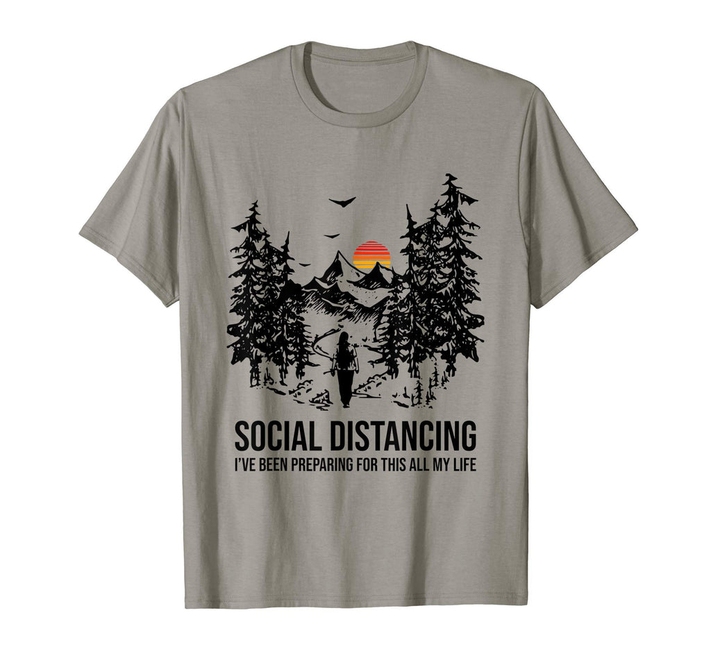 Social Distancing Introvert Antisocial T-Shirt - Trendy Graphic for Adults - T-Shirt, Sweatshirt, Hoodie