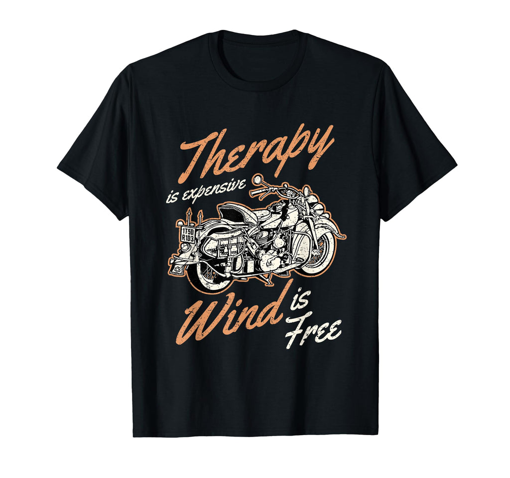 Therapy Is Expensive Wind Is Free T-Shirt - Minimalist Print for Adults - T-Shirt, Sweatshirt, Hoodie
