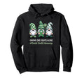 Gnome One Fights Alone Mental Hoodie - Casual Everyday Wear for Adults - T-Shirt, Sweatshirt, Hoodie