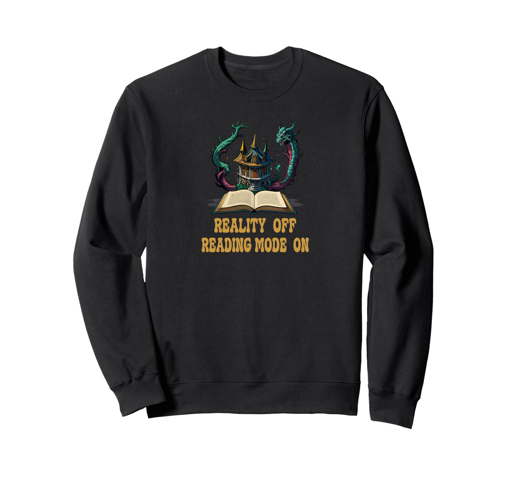 Book Worm Book Stack Reading Addict Sweatshirt - Novelty Apparel for Adults - T-Shirt, Sweatshirt, Hoodie