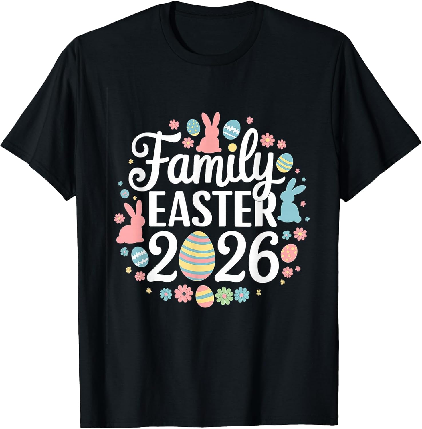 Matching Easter family 2026 tees Unisex T-shirt, Sweatshirt, Hoodie, Long Sleeve Tee - T-Shirt, Sweatshirt, Hoodie