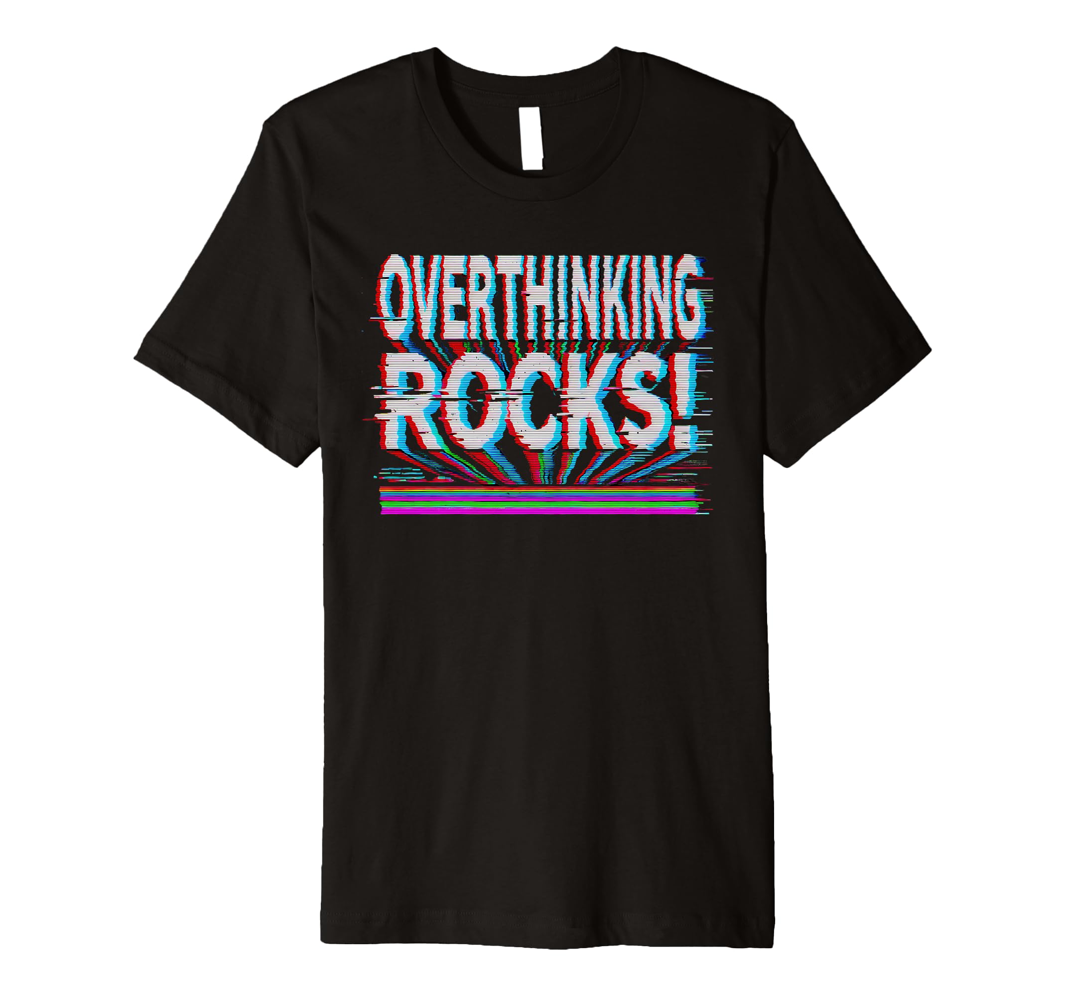 Overthinking Rocks Funny Anxiety T-Shirt - Streetwear Style for Adults - T-Shirt, Sweatshirt, Hoodie