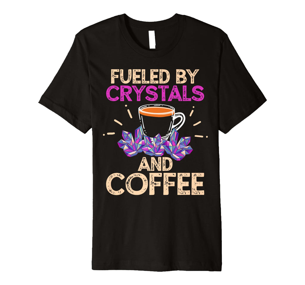Crystal Gemstone Chakra Healing T-Shirt - Casual Everyday Wear Unisex - T-Shirt, Sweatshirt, Hoodie