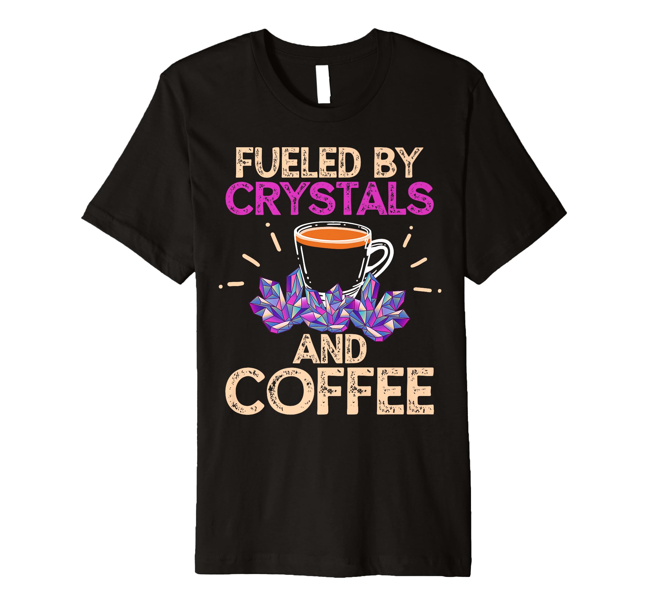 Crystal Gemstone Chakra Healing T-Shirt - Casual Everyday Wear Unisex - T-Shirt, Sweatshirt, Hoodie