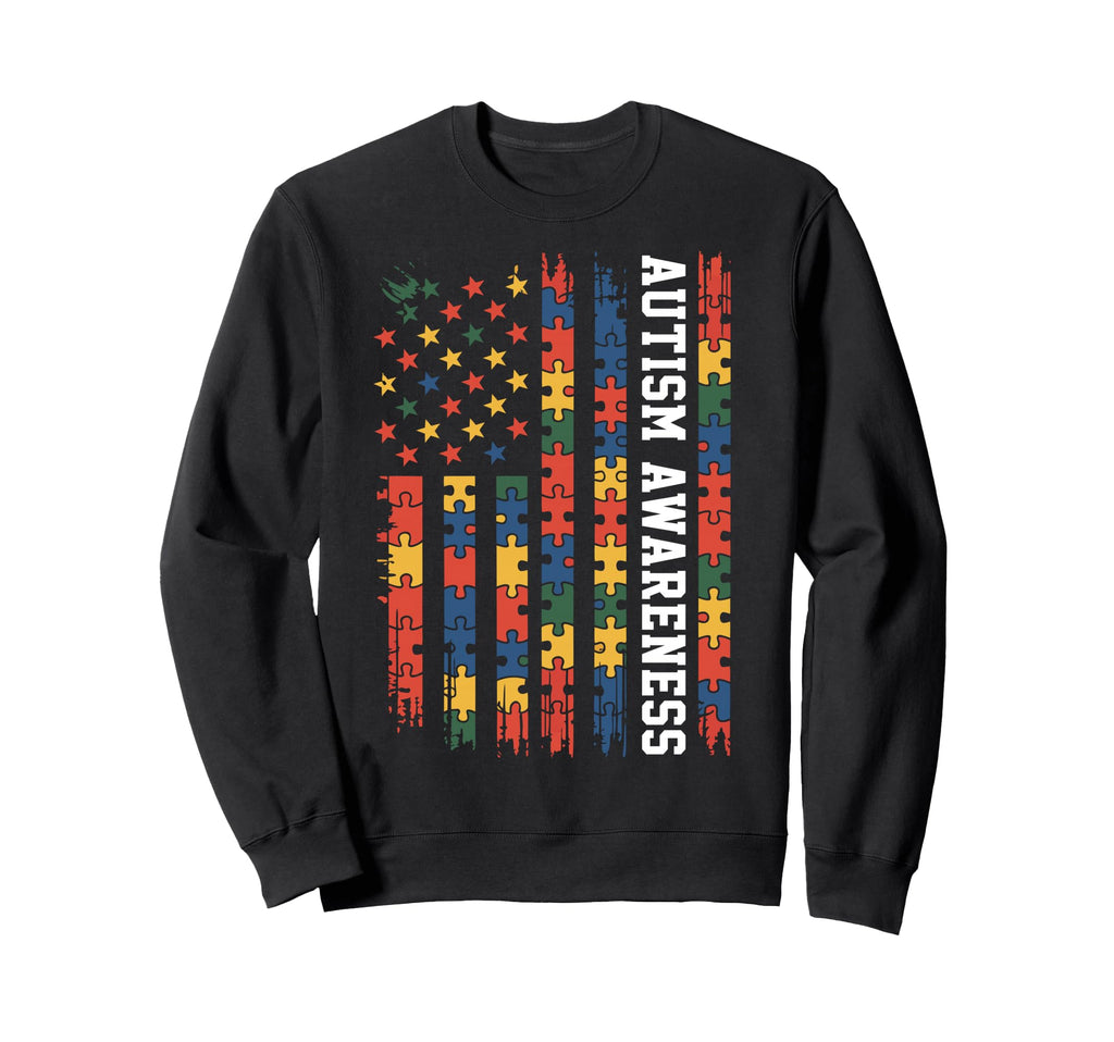 Autism Mom Autism Dad Autism Sweatshirt - Aesthetic Graphic Unisex - T-Shirt, Sweatshirt, Hoodie
