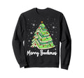 Merry Bookmas Funny Reading Lover Sweatshirt - Aesthetic Graphic Unisex - T-Shirt, Sweatshirt, Hoodie