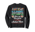 Autism Mom Mother Autistic Child Sweatshirt - Minimalist Print for Adults - T-Shirt, Sweatshirt, Hoodie