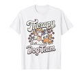 Therapy Dog Team Matching Therapy Dog T-Shirt - Novelty Apparel Unisex - T-Shirt, Sweatshirt, Hoodie