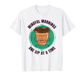 Funny Coffee Yoga Mindfulness Caffeine T-Shirt - Minimalist Print Unisex - T-Shirt, Sweatshirt, Hoodie