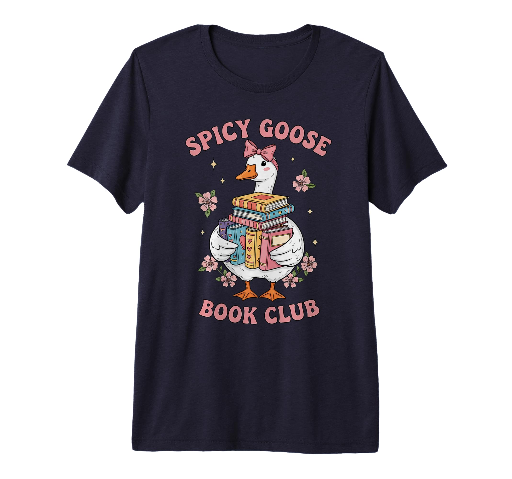 Spicy Goose Book Club Funny Smut Reader T-Shirt - Minimalist Print Unisex - T-Shirt, Sweatshirt, Hoodie