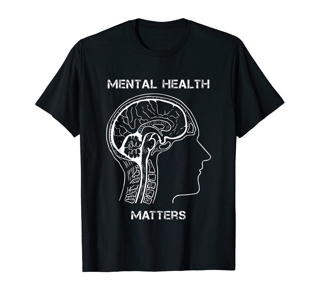Mental Health Matters Mind Your T-Shirt - Custom Art Print for Adults - T-Shirt, Sweatshirt, Hoodie