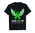 I Wear Green Mental Health Awareness T-Shirt - Novelty Apparel for Adults - T-Shirt, Sweatshirt, Hoodie